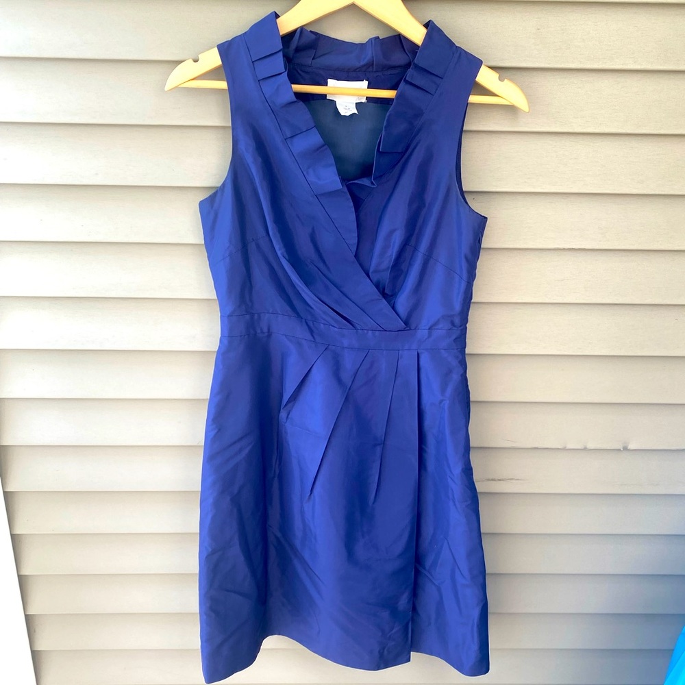 J. Crew Ruffle Neck Sleeveless Formal Dress - Women’s Size 2